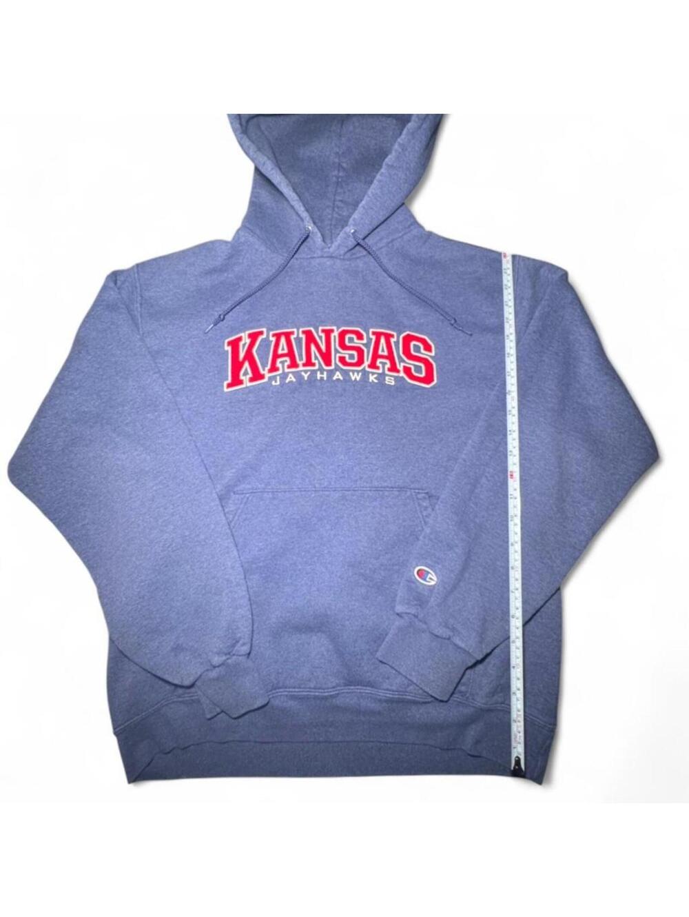 Champion Women's Navy and Blue Hoody